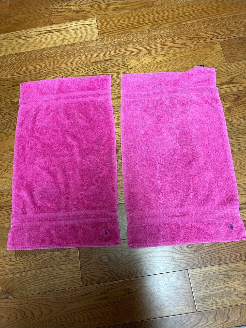 Ralph Lauren Pink Hand Towels – Set of 2